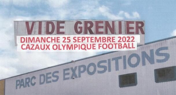 Vide Grenier Cazaux Olympique Football