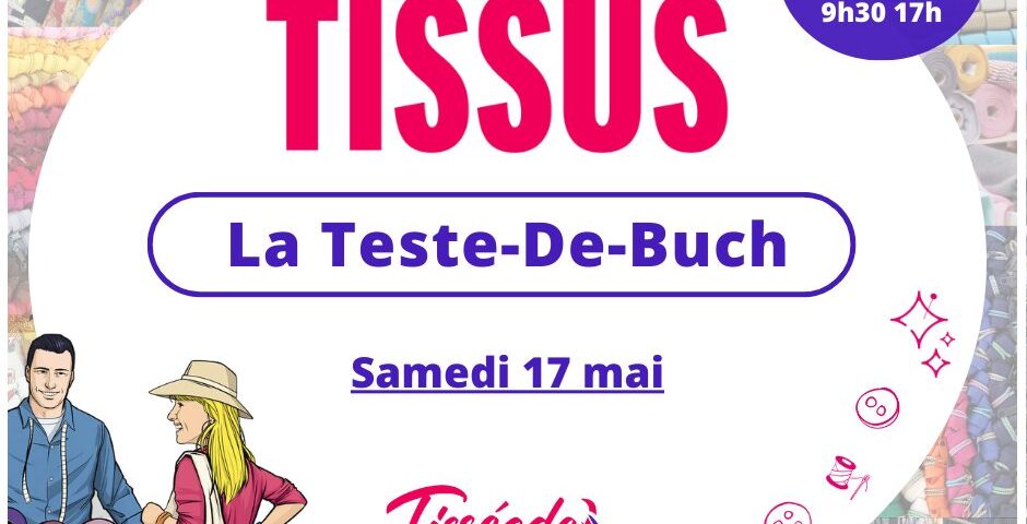 Les Tisséades Marché aux TISSUS